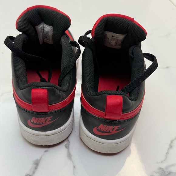 Nike Kids Black and Red Sneakers - Picture 2 of 5
